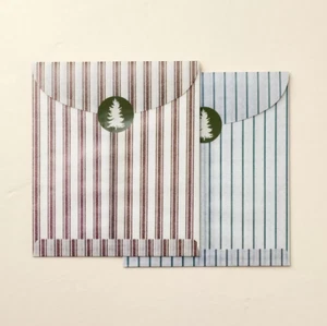 Hearth & Hand Magnolia Stripe Paper Treat Stocking Gift Bags Christmas Farmhouse - Picture 1 of 3