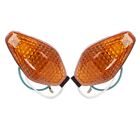 2pcs 6W 12V LED Motorcycle Turning Turn Signal Light For Honda Accessories