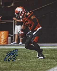 Bryan Burnham Signed 8x10 Photo BC Lions Autographed COA - Picture 1 of 1