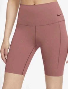 $60 Nike Zenvy Gentle-Support High-Waisted 8" Biker Shorts DQ6003-634 Women's M - Picture 1 of 4