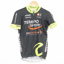 Castelli Cycling TempoSport Cannondale Bike Maillot Shirt Jersey Mens Size L