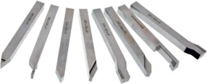 8 Pieces HSS 3/8'' Tool Bit Set Industrial Tool Pre-Ground For Turning - Picture 1 of 3