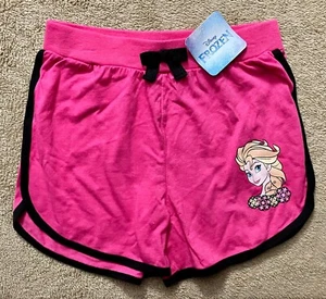 Disney - Frozen - Elsa - Girl's Pink Shorts - Size Large - New - Picture 1 of 1
