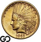 1911 Gold Eagle $10 Gold Indian Free Shipping!