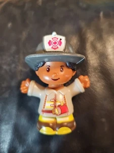 Fisher Price Little People African American Girl Firefighter Action Figure 2019 - Picture 1 of 11