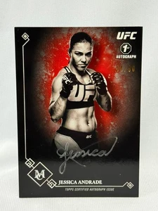 2017 Topps UFC Museum Jessica Andrade 1. Autogramm 54/90 - Bild 1 von 2