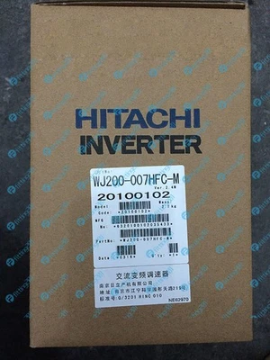 1PCS NEW HITACHI INVERTER WJ200-007HFC-M 0.75KW - Image 1 of 2