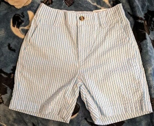Pantaloncini Seersucker nuovi con etichetta corona ed edera ragazzo taglia 5 vendita al dettaglio $35 - Foto 1 di 5