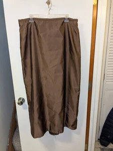 "JS Collections" Womens Formal Skirt, Size 14, Brown, Back Zip - Picture 1 of 6