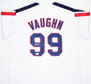 Charlie Sheen Signed Major League 'Wild Thing' Vaughn Pro Style Jersey-Beckett W - Picture 1 of 3