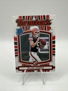 2025 Panini Donruss Football Dillon Gabriel RC #15 Throwback Rated Rookie - Bild 1 von 2