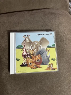 Tarjeta de memoria Janome Sewing Machine #19 Wild Animal Series. Foto 1 de 4