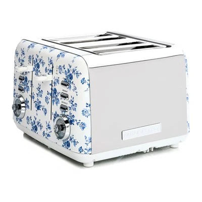 VQ Laura Ashley 4-Slice Toaster | China Rose - image 1 of 4