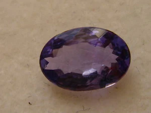 Piedra preciosa de corte ovalado de tanzanita 7 mm x 5 mm 0,8 quilates gema natural #3 - Imagen 1 de 6