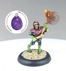 Warhammer Aos, 97, Undead, Mort, Classic, Zombie, Mordheim, gong, musician peint - Imagen 1 de 2