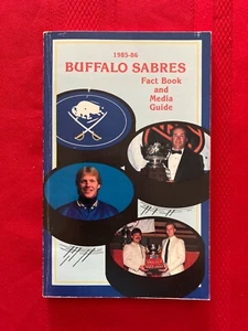 1985-1986 NHL Buffalo Sabres media guide / Andreychuk / Barrasso / Perreault - Picture 1 of 1