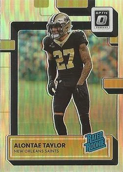 Alontae Taylor 2022 Donruss Optic #300 Holo New Orleans Saints - Image 1 of 2