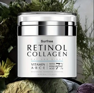 Crema de retinol para noche y día con vitamina C para la piel - Imagen 1 de 6