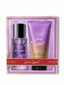 VICTORIA'S SECRET Mist & Lotion Mini Duo Gift Love Spell - Picture 1 of 2