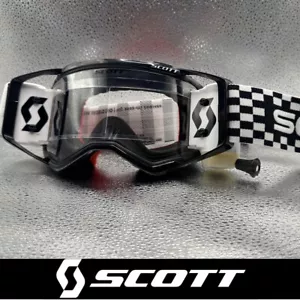 Gafas Scott Prospect WFS Roll off MX Racing negras blancas listas para carreras precio de venta sugerido por el fabricante 134,99 GBP - Imagen 1 de 17