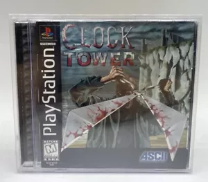 Clock Tower (Sony PlayStation 1, 1997) PS1 Complete W/ Reg Card. Tested & Works - Picture 1 of 11