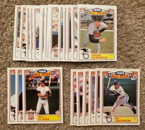 1986 1988 1989 Topps Baseball All-Star Insert Singles - Complete Your Set  - Picture 1 of 1