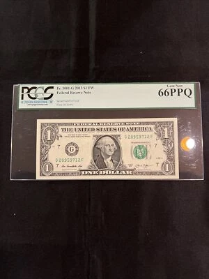 2013 $1  G-F Block  PCGS 66PPQ - Image 1 of 4