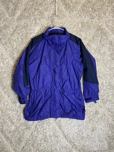 Columbia Sportswear Men Medium Blue Black Double Whammy Ski Jacket - Picture 1 of 13