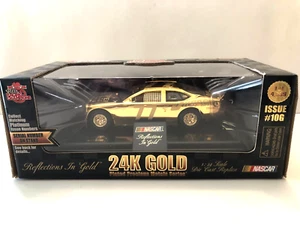 ROBERT PRESSLEY 77 24K GOLD RACING CHAMPIONS 1:24 SCALE 1 OF 4,999 - Picture 1 of 9