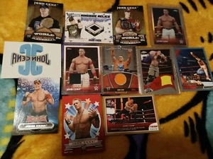 🔥Wwe John Cena 2007, 2010, 2014, 2015 Relic Lot w/ Special Bonus Cena Cards🔥 - Picture 1 of 8