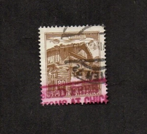 Austria #692, Pinzgau stamp, with U.S. Customs Chicago auxiliary marking. - Picture 1 of 1