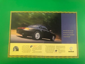 1995 PORSCHE 911 CARRERA 4 VINTAGE ORIGINAL PRINT AD ADVERTISEMENT 2 PAGE - Picture 1 of 1
