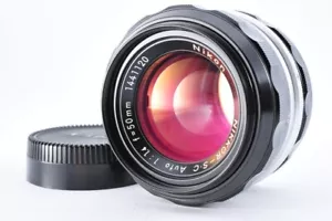Fast neuwertig Nikon Nikkor S.C Auto Objektiv 50 mm F1,4 Non-Ai MF aus Japan - Bild 1 von 10