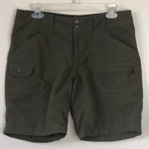 North Face Women's 100% nylon hiking shorts sz 8L - Picture 1 of 7