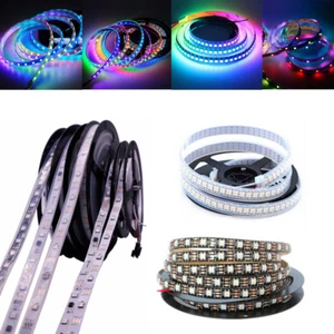 5050 DC5V/12V RGB LED Strip Light WS2811/WS2812B IC Individual Dream Color Lamp - Picture 1 of 11