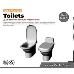 Yao's Studio LYT87083 1/87 Toilets  For Scene Model - Picture 1 of 4