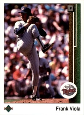 1989 Upper Deck  #397 Frank Viola  Minnesota Twins *+* - Image 1 of 2