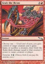 GRAB THE REINS Mirrodin MTG Magic the Gathering Cards DJMagic