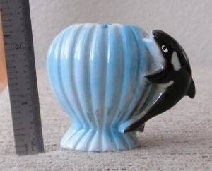 Vintage 1973 Ceramic SEA WORLD Park Toothpick Holder - Picture 1 of 9