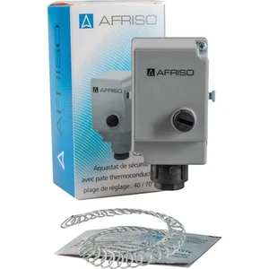 AFRISO | Aquastat de sécurité avec pâte thermoconductrice | Réglage 40 / 70°C - Imagen 1 de 1