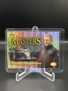 2024 Topps Finest Formula 1 Kevin Magnussen Finest Masters Checker Flag SP - Picture 1 of 2
