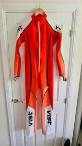 Vist Mens Downhill Ski Race Suit Spandex Speedsuit Size Large - Picture 1 of 6