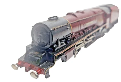 OO Gauge Hornby R066 City of Carlisle Class 4-6-2 6233 in LMS Maroon Repainted - Image 1 of 4