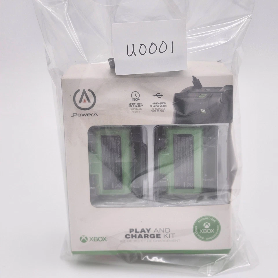PowerA Xbox Play and Charge Kit para Xbox Series X y Xbox One Recargable U0001 Foto 1 de 1