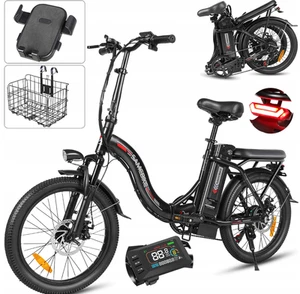20 inch Electric Bike Samebike CY20 36V 12Ah 250W E-Folding City E-bike 7 Speed - Picture 1 of 22