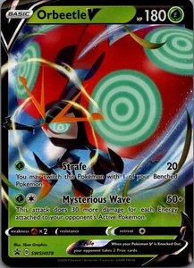 Orbeetle V Promo SWSH: Sword & Shield Promo Cards SWSH078 NM - Picture 1 of 2