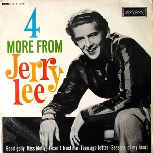 Jerry Lee Lewis - 4 More From Jerry Lee (7", EP, Mono) - Picture 1 of 4