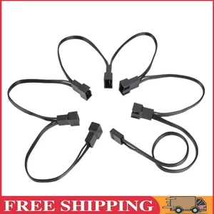 Portable Fan PWM Splitter 5/6 Ways Pwm Fan Cable for Computer CPU (6 Ways) - Bild 1 von 8