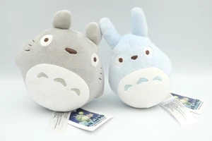 Studio Ghibli Mein Nachbar Totoro Stand Alone Baby Rassel Plüsch grau und blau - Bild 1 von 8