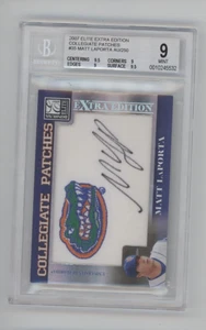 2007 DONRUSS ELITE MATT LaPORTA AUTO AUTOGRAPH RC ROOKIE BGS 9 - Picture 1 of 1